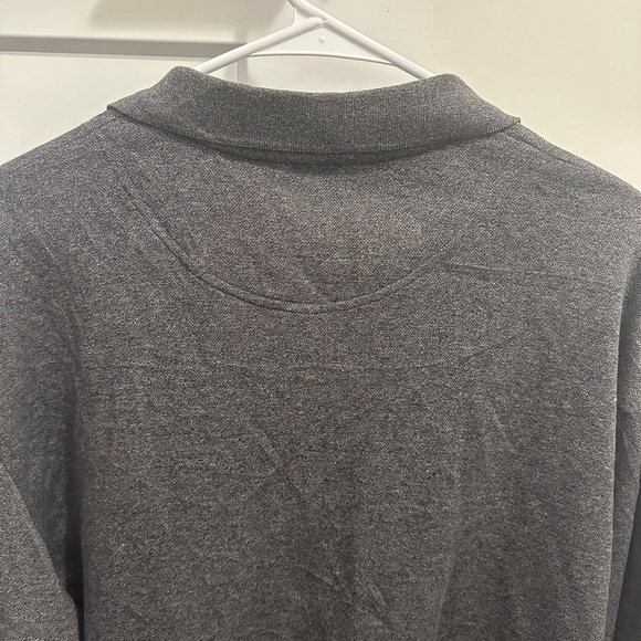 Arnold Palmer Vintage Pullover Sweater Grey Black White Plaid Size Large Mens - Picture 8 of 9